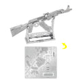 Metal 3d Model Kit 1/80 Ak 47 Puzzle Toy Diy Building Gift Child Boy