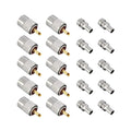 Pl259 Uhf Male Connectors W/ug176 Reducers For Rg58 Rg59 Lmr400