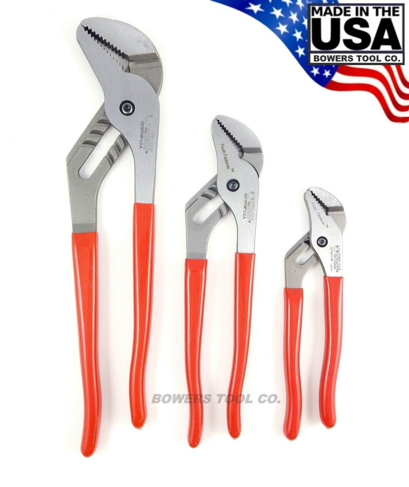Wilde Lock Channel Tongue & Groove Pliers Set