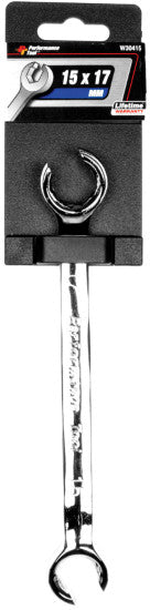 Performance Tool 15mm x 17mm Flare Nut Wrench by Performance Tool