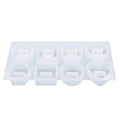 8 In 1 Ring's Holder Silicone Mold Diy Resin Craft Mould Reusable
