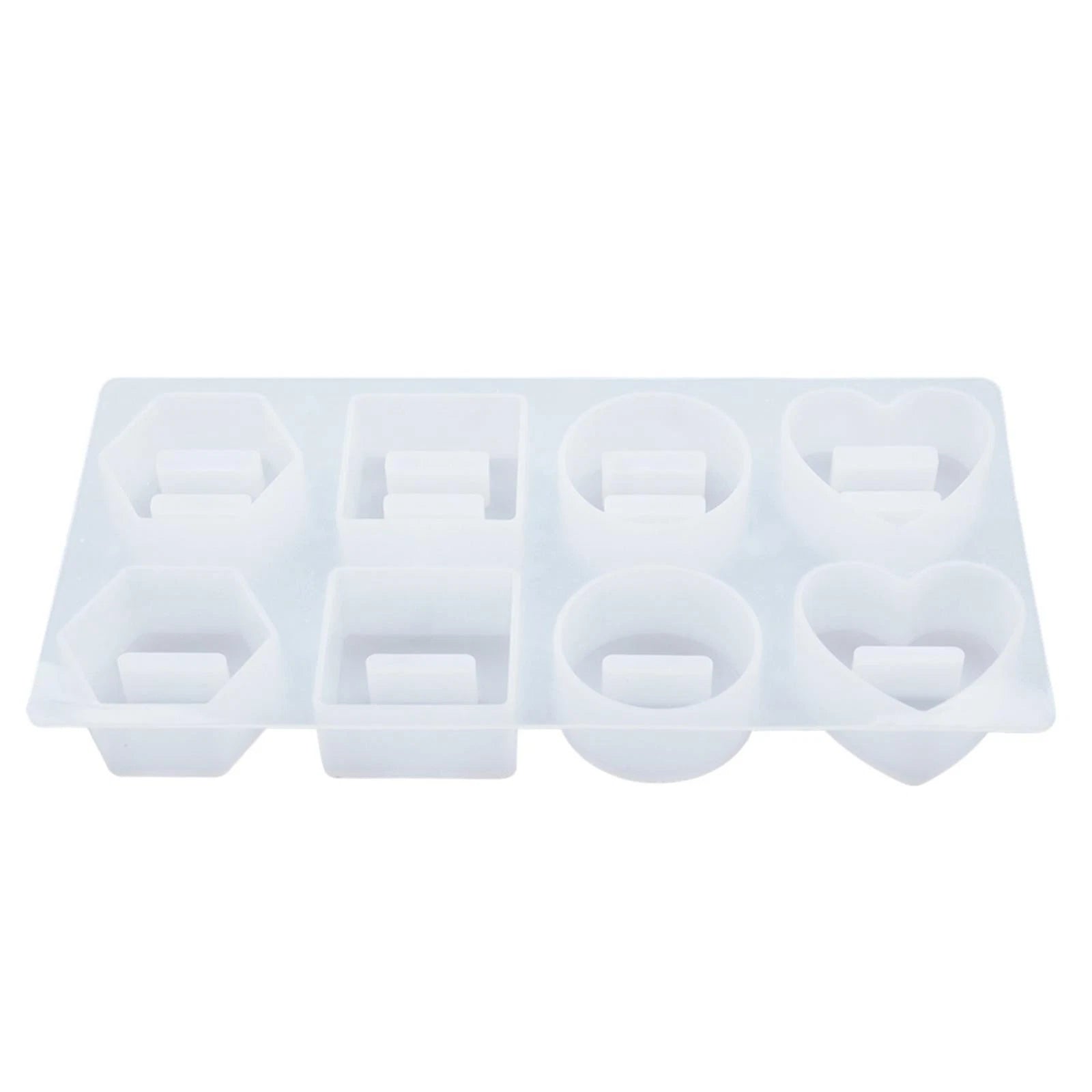 8 In 1 Ring's Holder Silicone Mold Diy Resin Craft Mould Reusable
