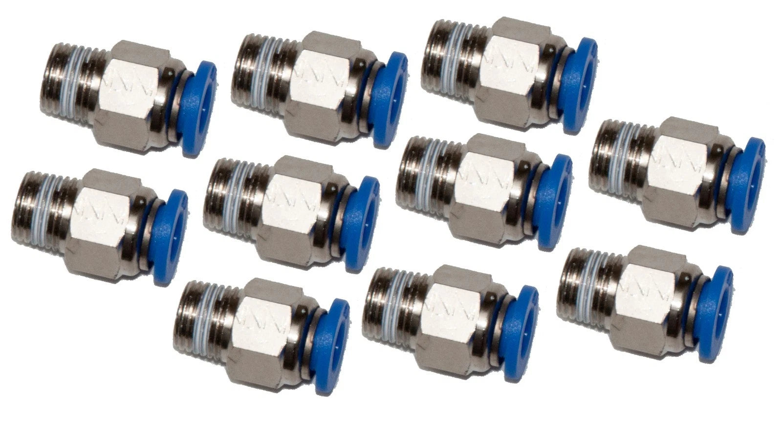 Tube Fitting Male Connector Push To Connect, 1/4" Tube X 1/8" Npt