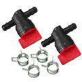 1/4 In-line Straight Fuel Gas Cut-off/shut-o<wbr/>ff Valves For