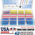 1000- Solder Stick Waterproof Seal Sleeve Heat Shrink Butt Wire