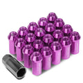 Closed End M12x1.5 50mm Tall 25mm Od Purple | Built Supply Co