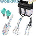 WORKPRO 5PC Heavy Duty Garden Tool Set Gardening Hand Tool Set