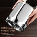 Leak Proof Stainless Steel Coffee Bean Storage Container With