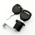 Scooter Trunk Lock With Buckle And For 2 Keys Stainless Steel Design