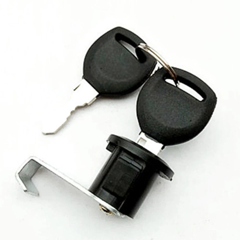 Scooter Trunk Lock With Buckle And For 2 Keys Stainless Steel Design