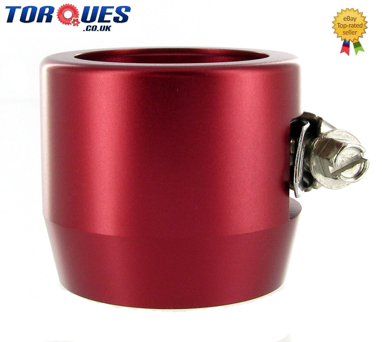 An -20 (an20) 40MM Red Fuel Hose Clamp Finishers - for Silicone Hoses