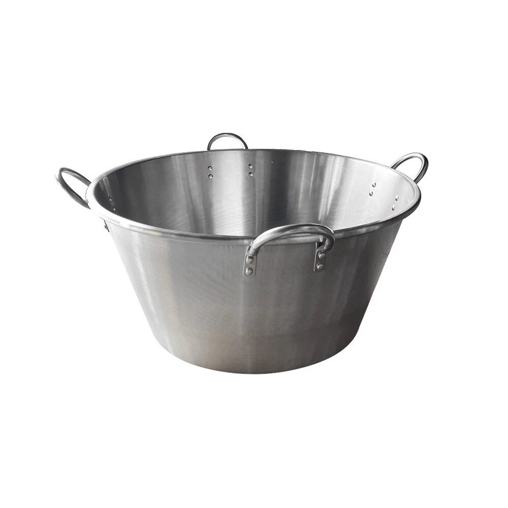 Extra Large 32 Inch Carnitas Cazo Stainless Steel Caso Pot Pan Wok