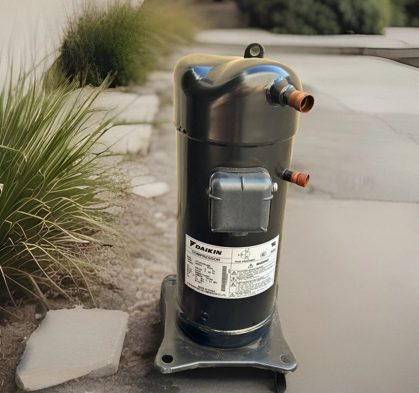 Hvac 60000 Btu Daikin Scroll Compressor For Home Air Conditioner