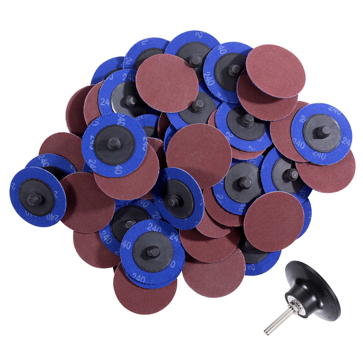 100x 5 inch Wet Dry Sanding Disc 2000 Grit by Unbranded