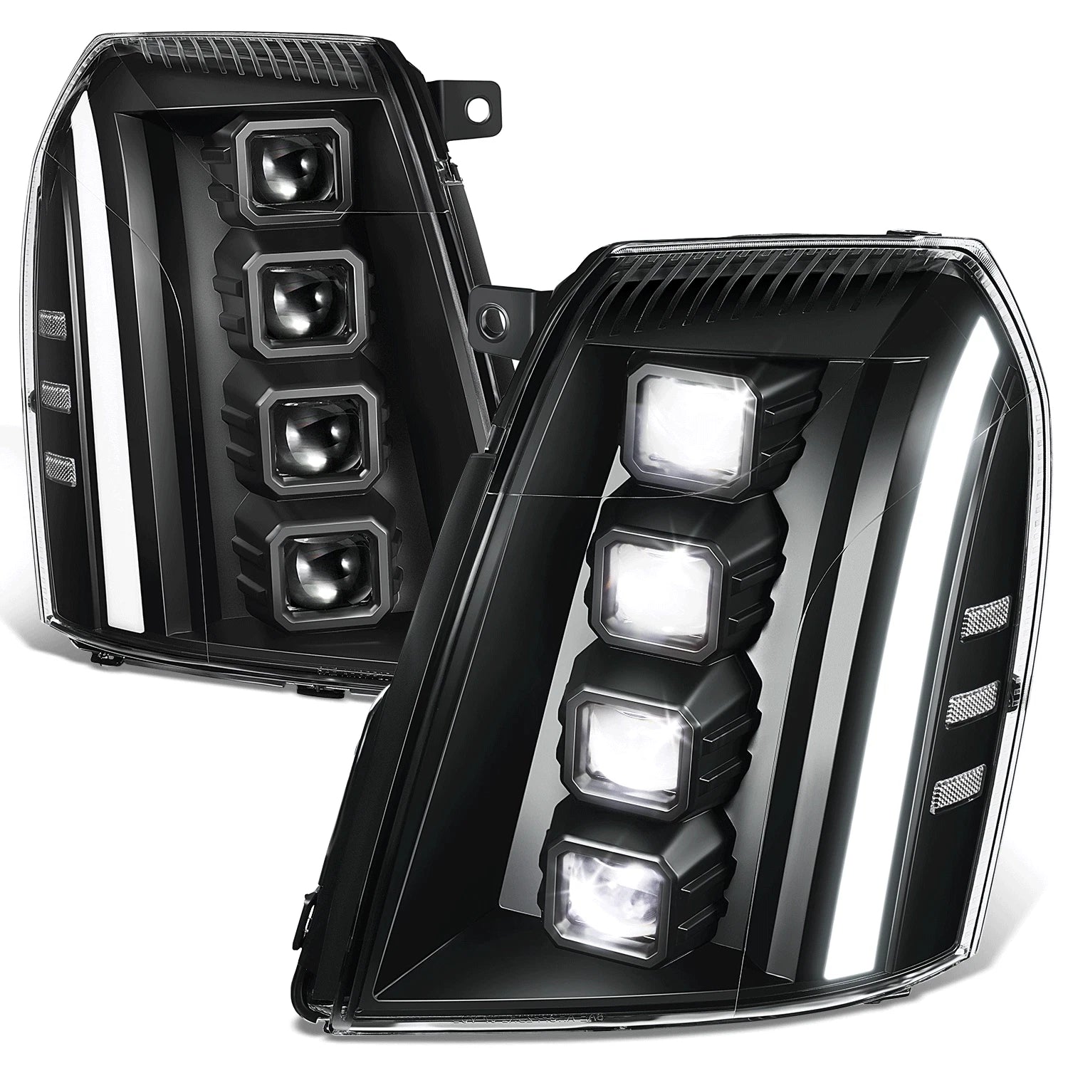 Fit 07-14 Cadillac Escalade Esv Ext Led Switchback | Built Supply Co