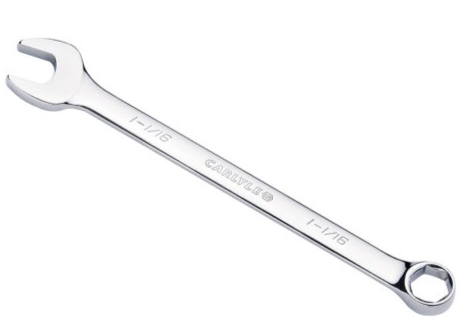 Carlyle Tool Long Shank 6pt Combination Ring Spanner