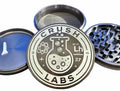 CRUSH LABS 4PC 4"-Inch (100mm) Aluminum Herb Grinder – GUNMETAL