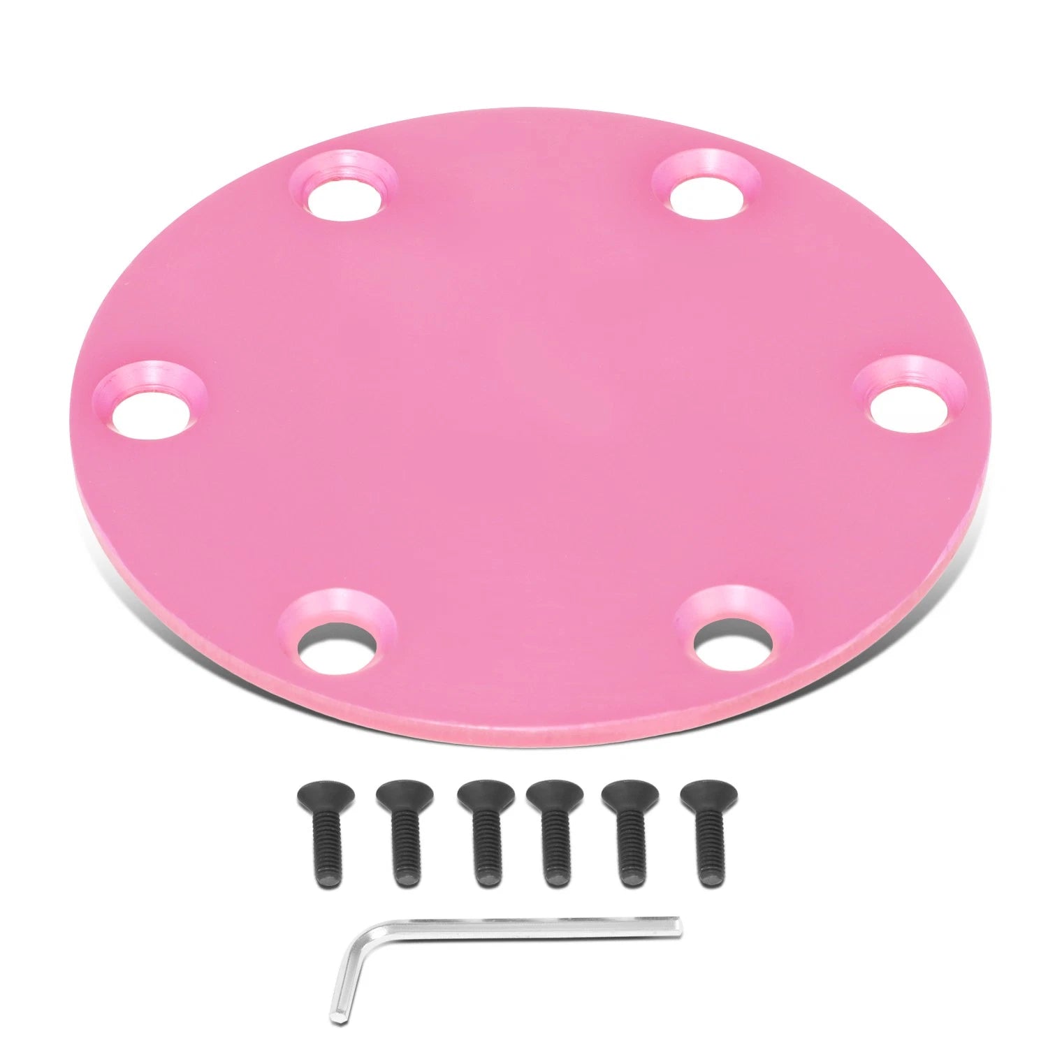 Nrg Innovations Aluminum Round Steering Wheel Horn Button Delete