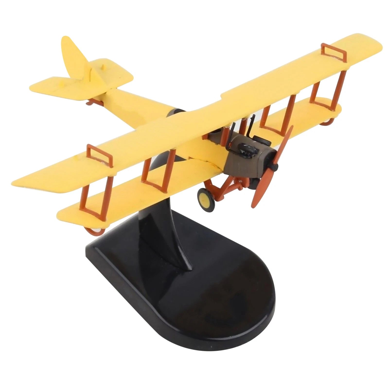 1/100 Scale Diecast Alloy Wwi Usa For Curtiss Jn-4 Jenny Aircraft