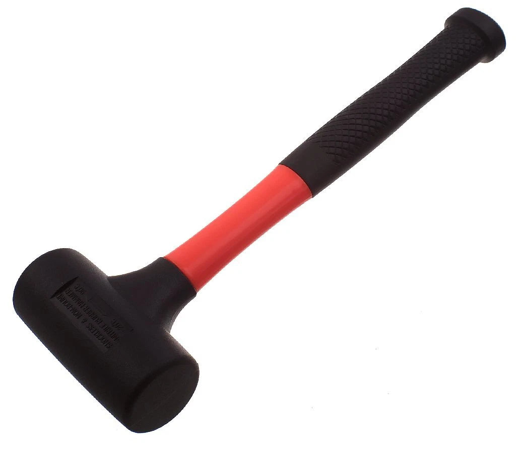 Force Industrial Non Marking Rubber Mallet Hammer With Fiberglass