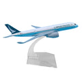 1/400 15cm Aircraft Asia Cathay Pacific A350 Alloy Diecast Plane