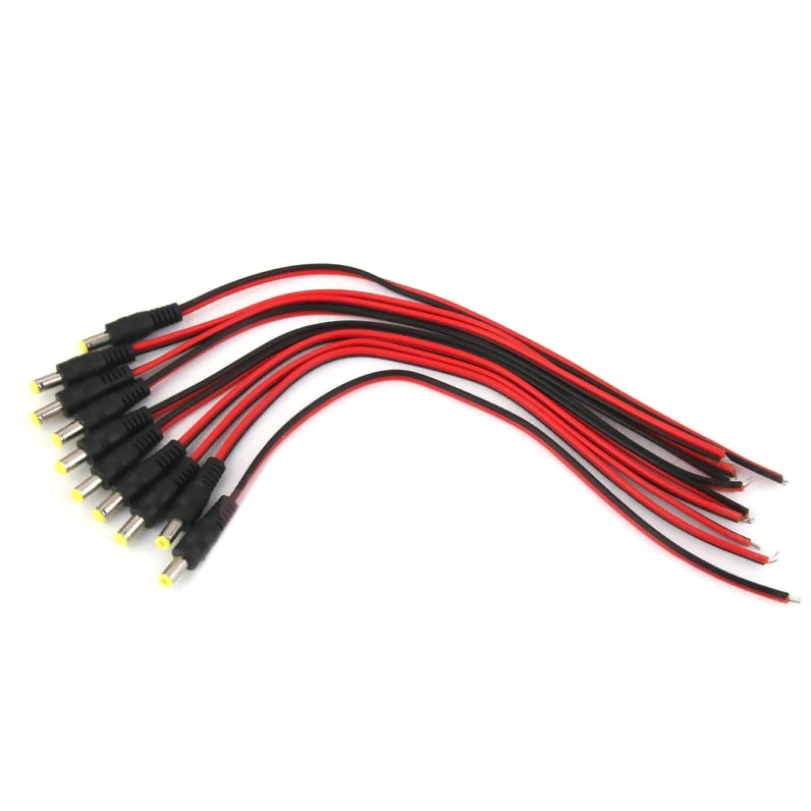New 5.5*2.1mm Male Dc Power Plug Connector Cctv Psu Pigtail Cable