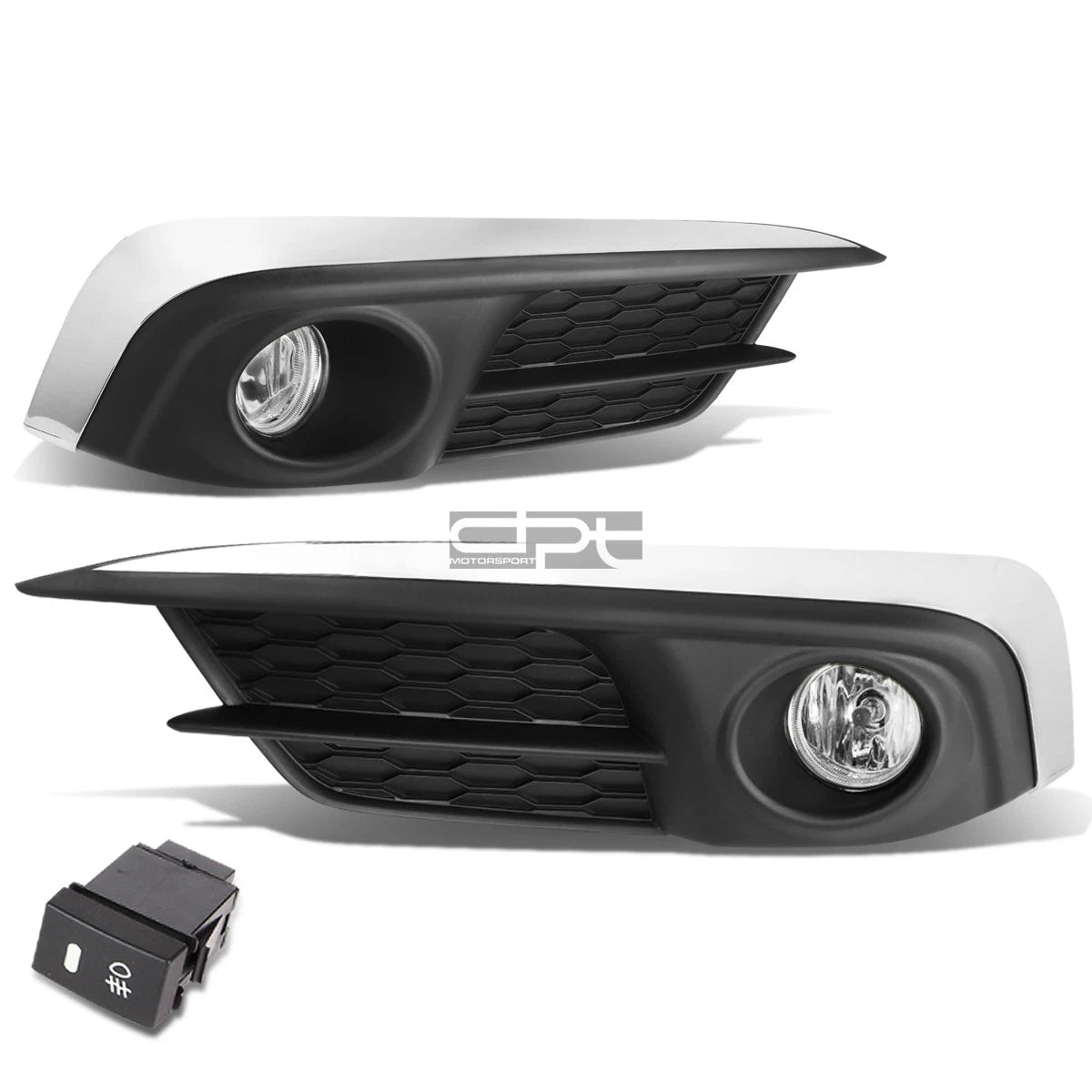 Fit 2016 Honda Civic Fc1 Clear Lens Oe Driving Pair Fog Light
