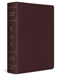 ESV Study Bible, Large Print (Bonded Leather, Burgundy): Holy Bible