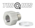 1/8" NPT Female to M12x1.0 Male Stainless Steel Reducer Adapter by Unbranded