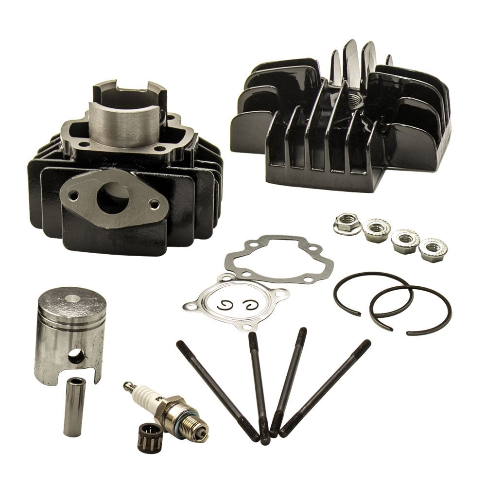 50CC Big Bore Cylinder Piston Gaskets Top End Kit For Yamaha PW50 QT50