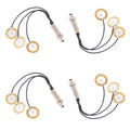 Piezo Contact Pickup Transducer Microphone Kit For Kalimba Thumb Piano