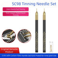 Sc98 Carbon Fiber Fpc Connector Gold Plated Pure Copper Scratch