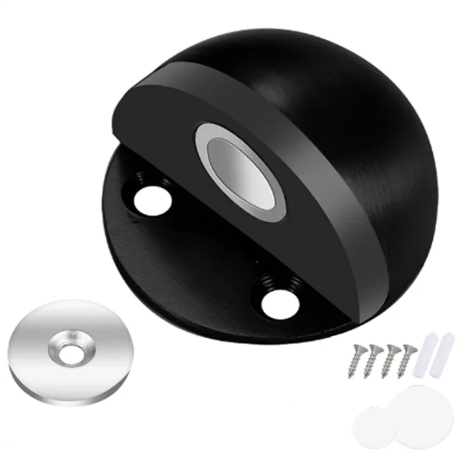 Stainless Steel Magnetic Suction Rubber Semi-circle Anti-collision