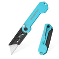 Workpro Folding Utility Knife Mini Box Cutter Quick Change Blade Edc
