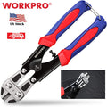 Workpro Mini Bolt Cutter 8-inch/210mm Cr-mo Small | Built Supply Co
