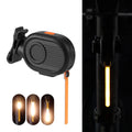 New Usb Led Bicycle Bike Indicator Rear Tail Light Flowing Navigation