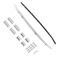 Roof Rack Set Roof Side Rail For 17-22 Honda CRV CR-V Luggage Cargo Carrier
