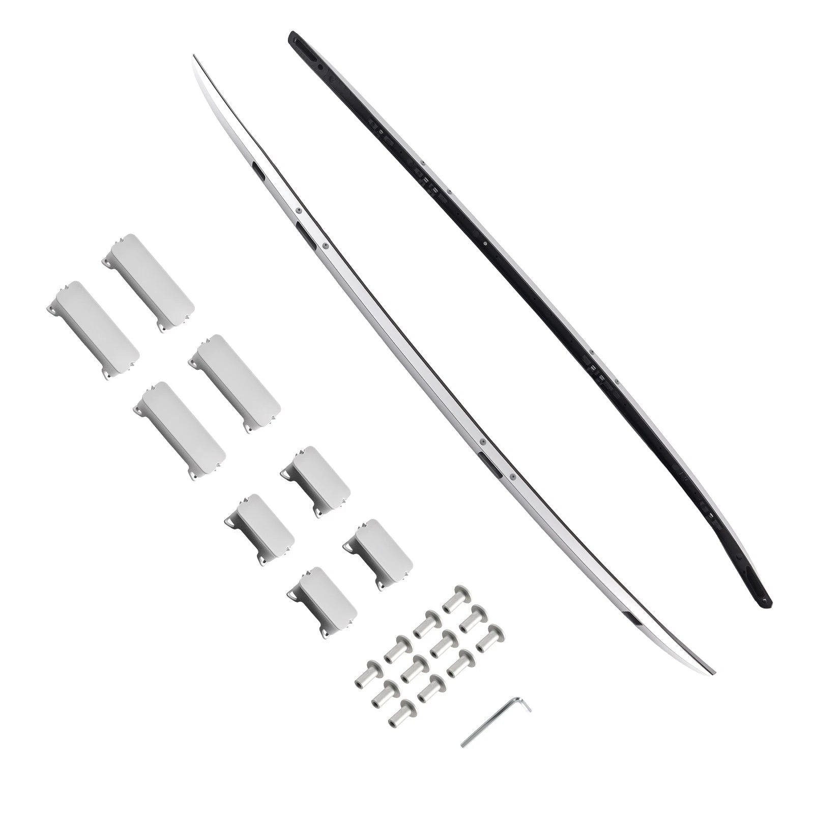 Roof Rack Set Roof Side Rail For 17-22 Honda CRV CR-V Luggage Cargo Carrier