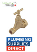 Embrass Peerless Brass Poly Stop Tap 20mm / 25mm