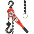 3300lbs Capacity 10ft Lift Alloy Steel Chain Block W/ Black G80