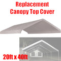 40 Feet Roof Top Cover White Tarp For Replacement Outdoor Canopy