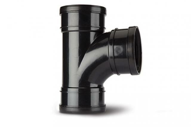 Polypipe 110mm Equal Branch Triple Socket 92.5°