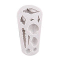 Diy Cake Decor Tool Sea Shells Scallop 3d Silicone Cake Mould Conchs