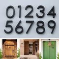 Unique Design Glossy 3d House Number Sign Outdoor For Hotel Room