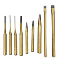 Rennsteig 9pc Punch and Chisel Set