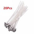 20cm Candle Wicks 8 Inch Cotton Core Candle Making Supplies Diy Craft
