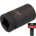 Neilsen 1" Drive Standard Deep Square Metric Single Impact Socket 33mm