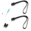 M.2 A+e Key To 2 Port Sata Extende Card M2 To Sata3.0 Expansion Key-a