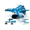1:100 Scale Russia Su-34 Fighter Alloy Aircraft Model Souvenir Static