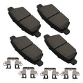 Rear L&R Ceramic Brake Pads Kit for Ford Fusion 2006-2012 Lincoln MKZ